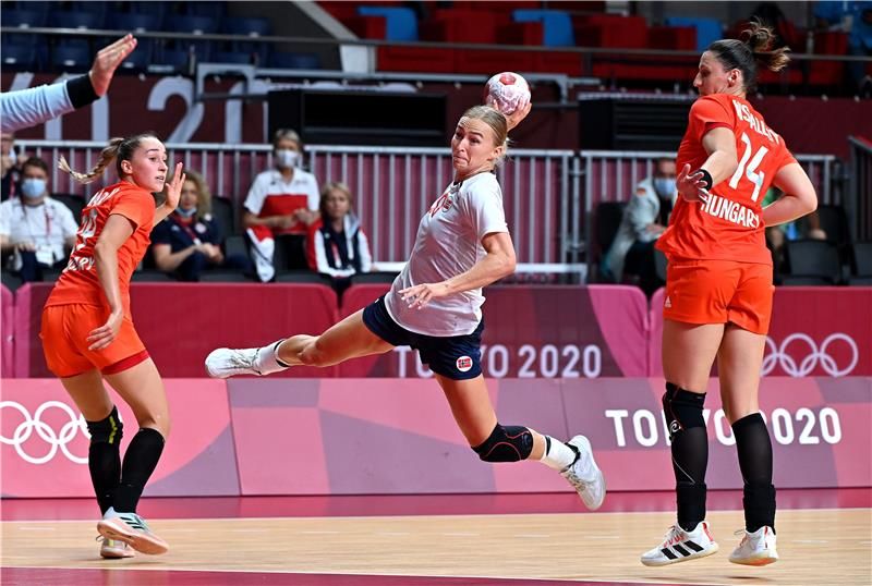 من لقاء النرويج والمجر