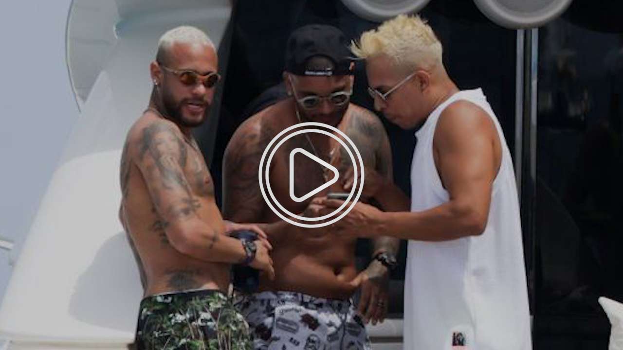 نيمار يظهر بوزن زائد