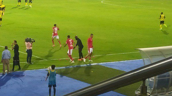 من المباراة 