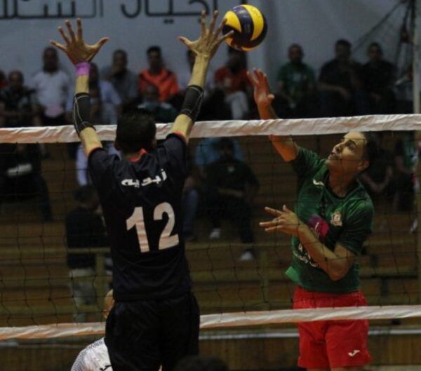 جانب من المباراة