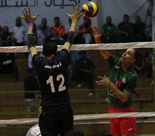 جانب من المباراة