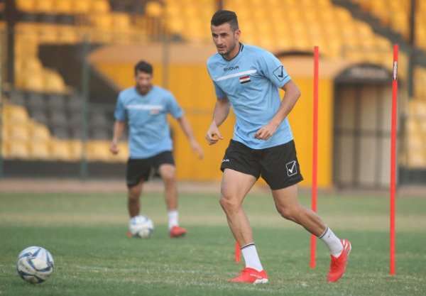 من تدريبات منتخب العراق