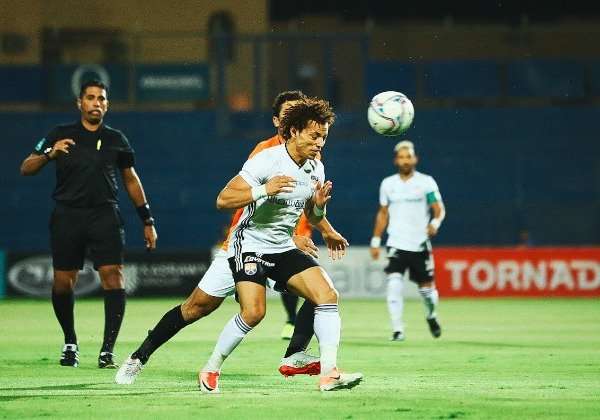 من لقاء الجونة والبنك الأهلي 