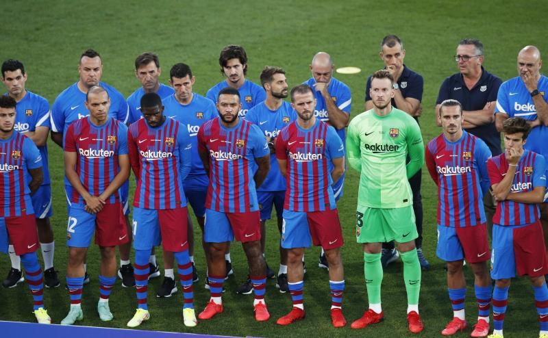 لاعبو برشلونة قبل خوان جامبر