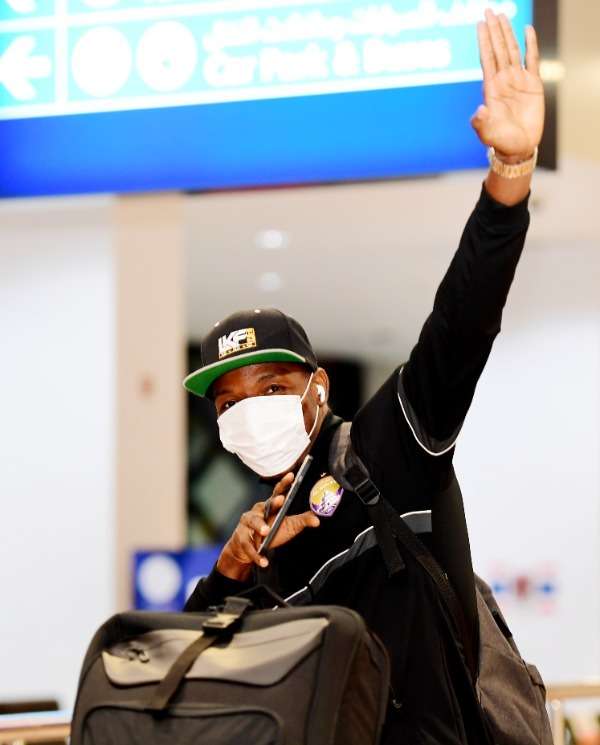 لدى وصول بعثة العين