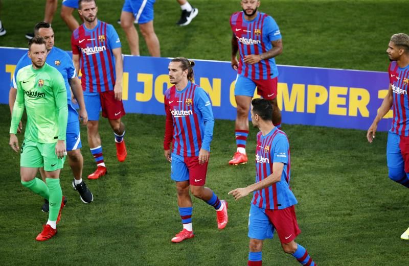 لاعبو برشلونة