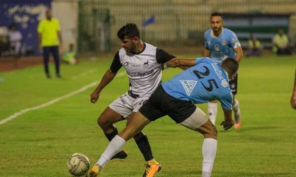 من مباراة غزل المحلة ووادي دجلة