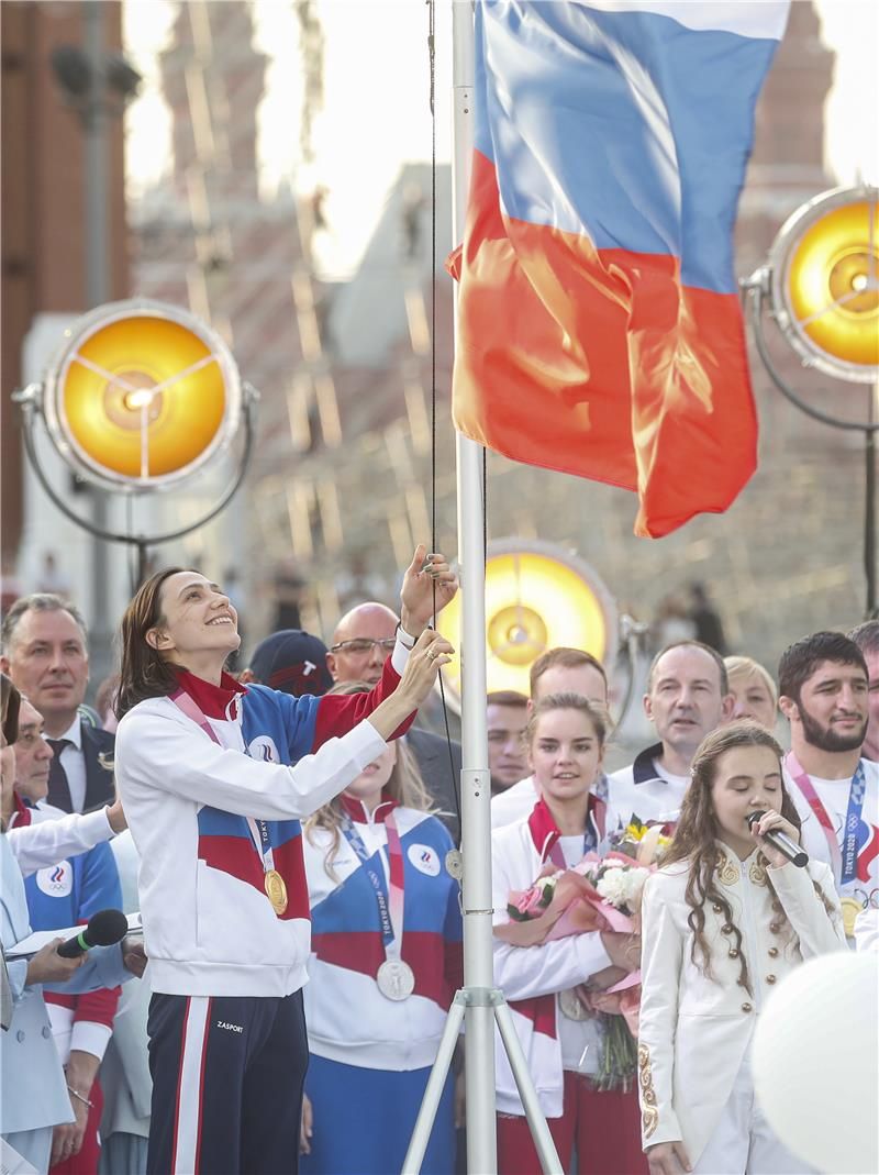 بعثة روسيا العائدة من طوكيو 2020