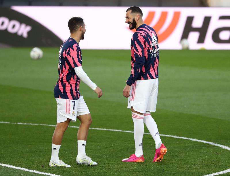  بنزيما وهازارد