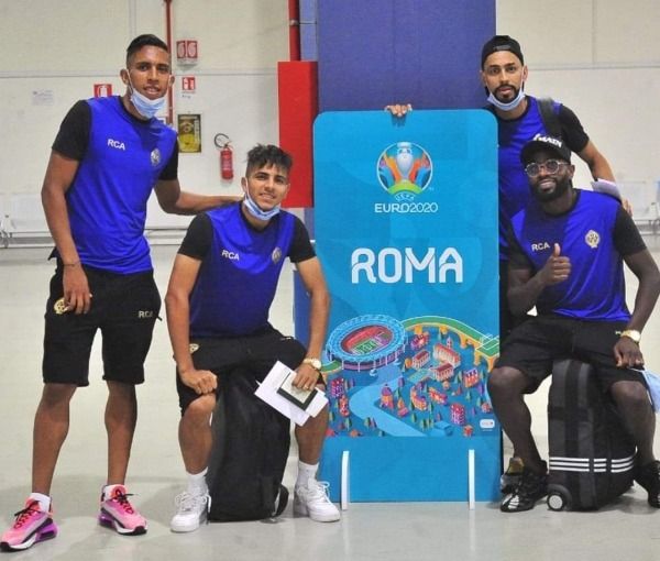 لاعبو الرجاء 