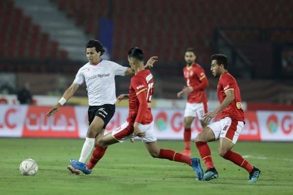 من مباراة سابقة بين الأهلى وطلائع الجيش