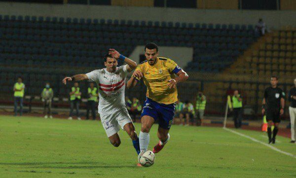 من لقاء الزمالك والإسماعيلي 
