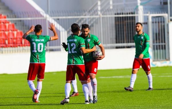 فرحة لاعبي الأمعري