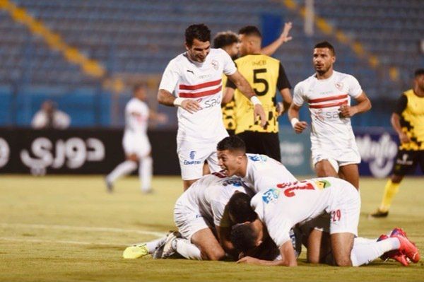 جانب من المباراة