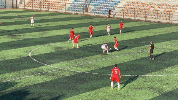 جانب من المباراة