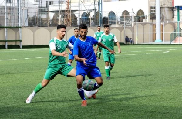 من لقاء الذهاب بين الشجاعية وشباب رفح
