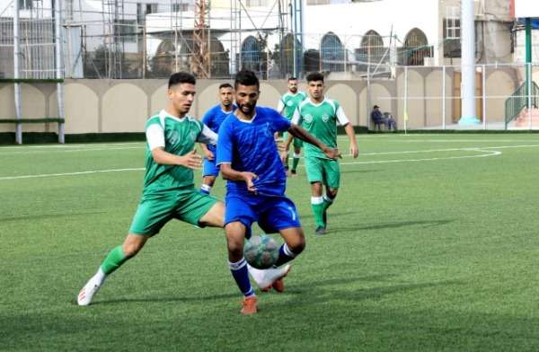 من لقاء الذهاب بين الشجاعية وشباب رفح