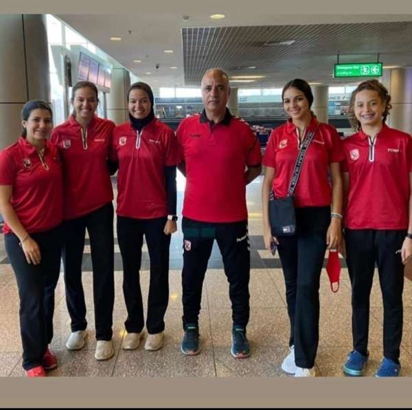 سيدات تنس الطاولة بالأهلي