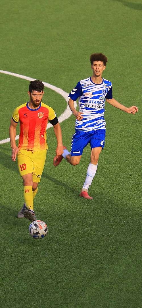 جانب من المباراة