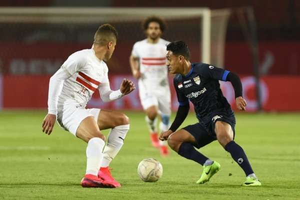 من مباراة سابقة بين الزمالك والإنتاج الحربي