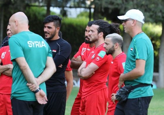 من مران منتخب سوريا