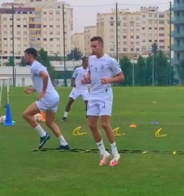 من تدريبات اتحاد طنجة