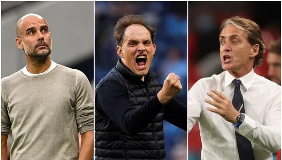 مانشيني وتوخيل وجوارديولا