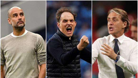 مانشيني وتوخيل وجوارديولا