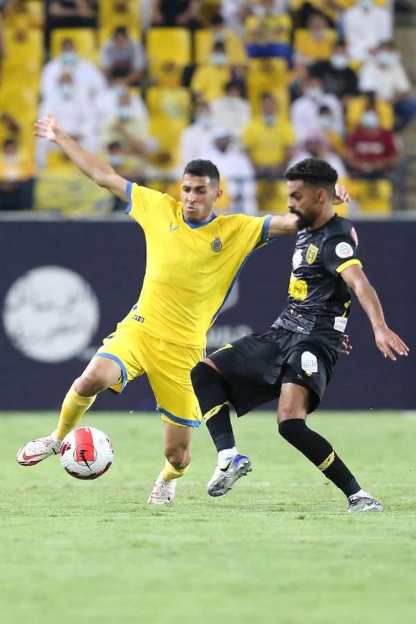 جانب من المباراة