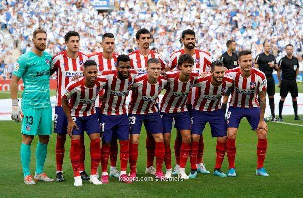 لاعبو أتلتيكو مدريد