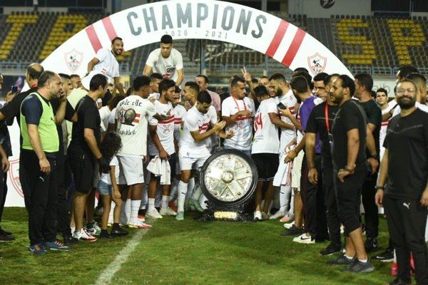 تتويج الزمالك 