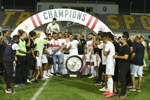 من تتويج الزمالك