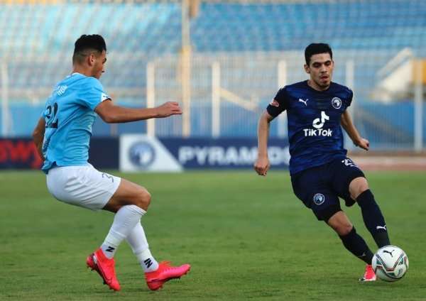 من لقاء بيراميدز والمحلة