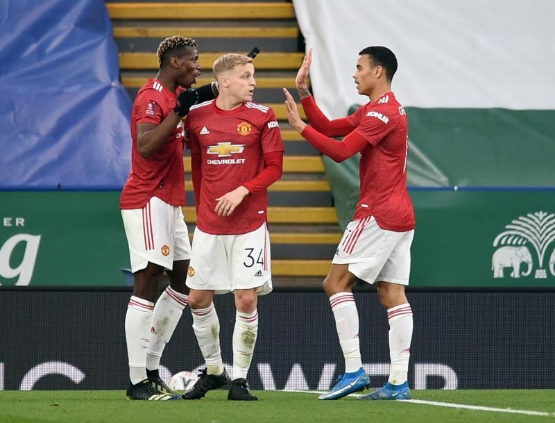 لاعبو مانشستر يونايتد