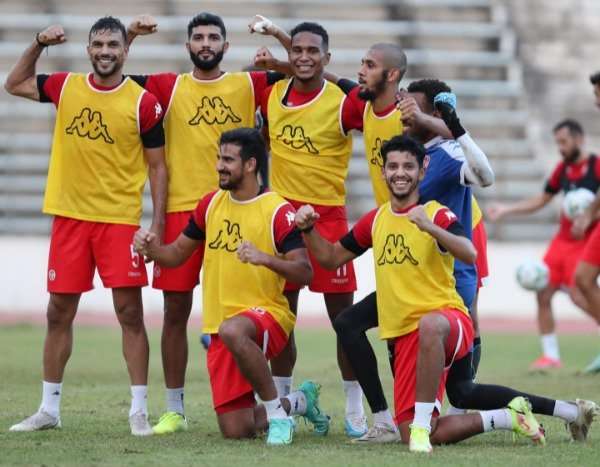 من تدريبات منتخب تونس اليوم   