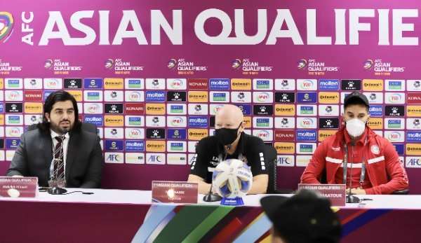 من المؤتمر الصحفي