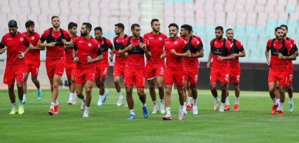 من تدريبات منتخب تونس 