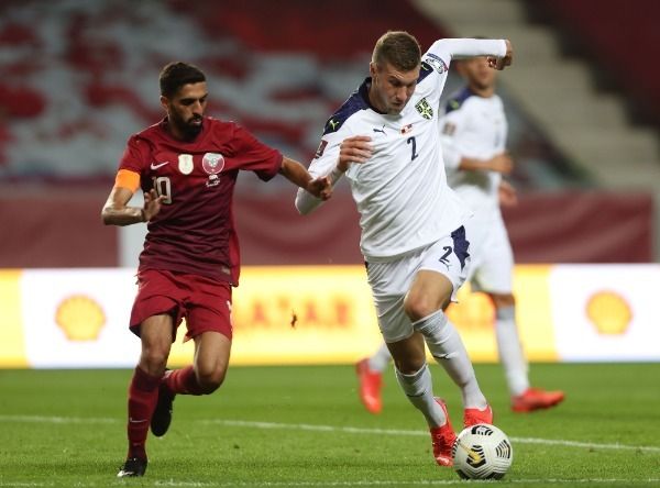 من المباراة