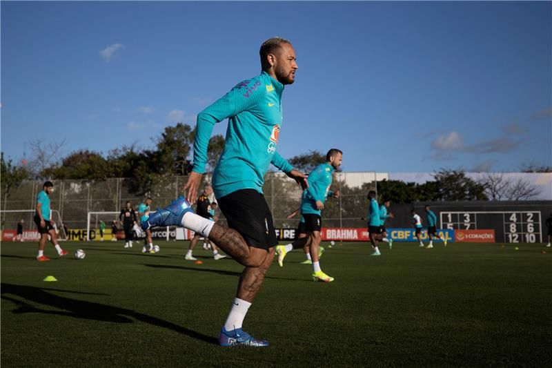 تدريبات منتخب البرازيل
