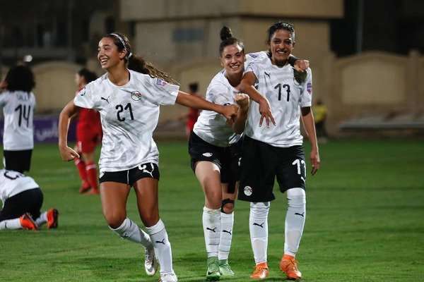 لاعبات منتخب مصر