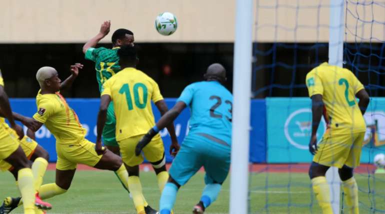 جانب من المباراة