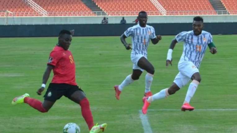 جانب من المباراة