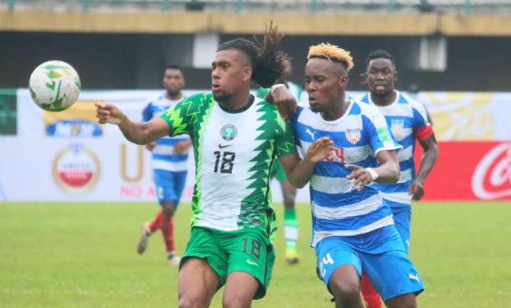 جانب من المباراة