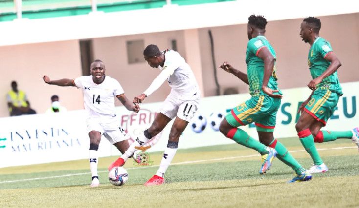 جانب من المباراة