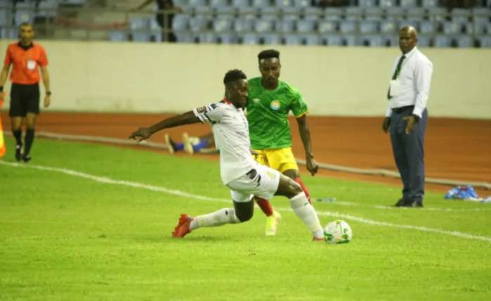 جانب من المباراة