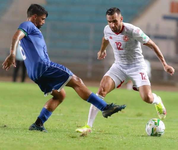 علي معلول في مباراة اليوم