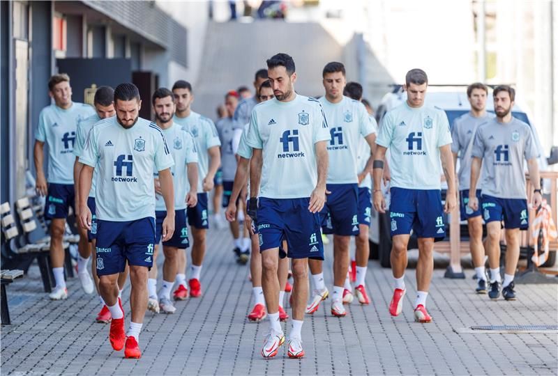 لاعبو منتخب إسبانيا