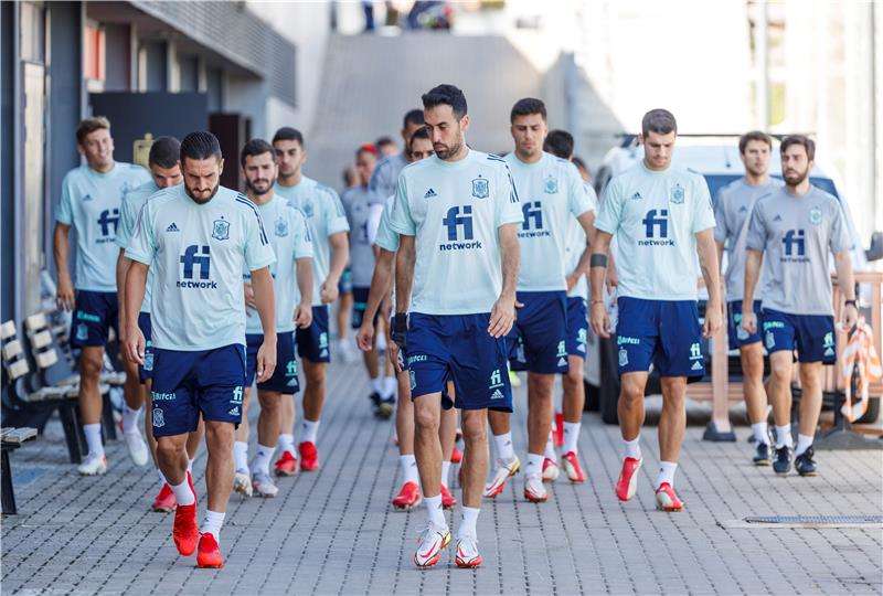 لاعبو منتخب إسبانيا