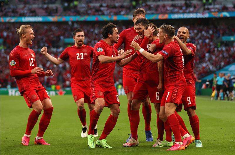 لاعبو الدنمارك 