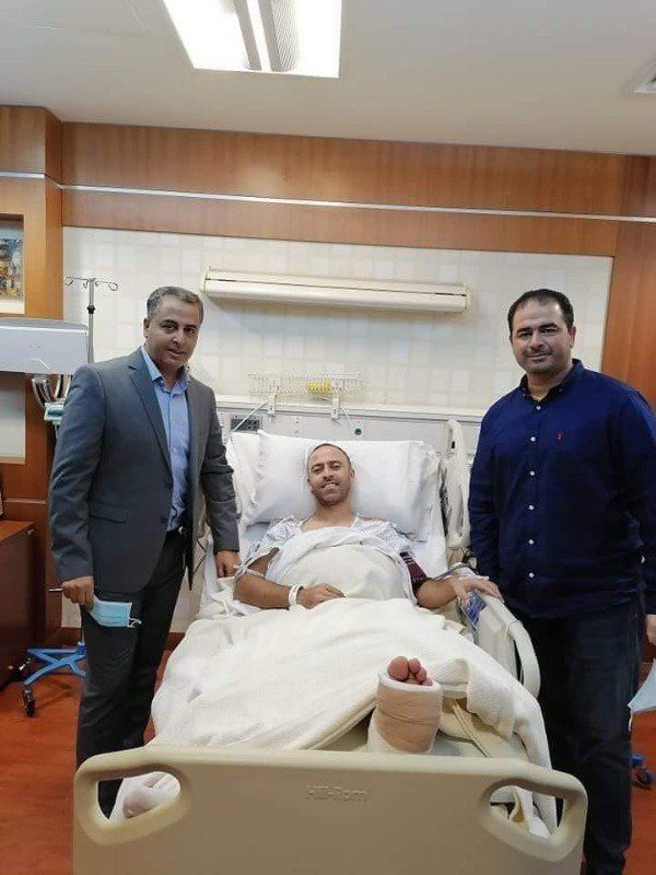 الروابدة بعد إجراء العملية الجراحية